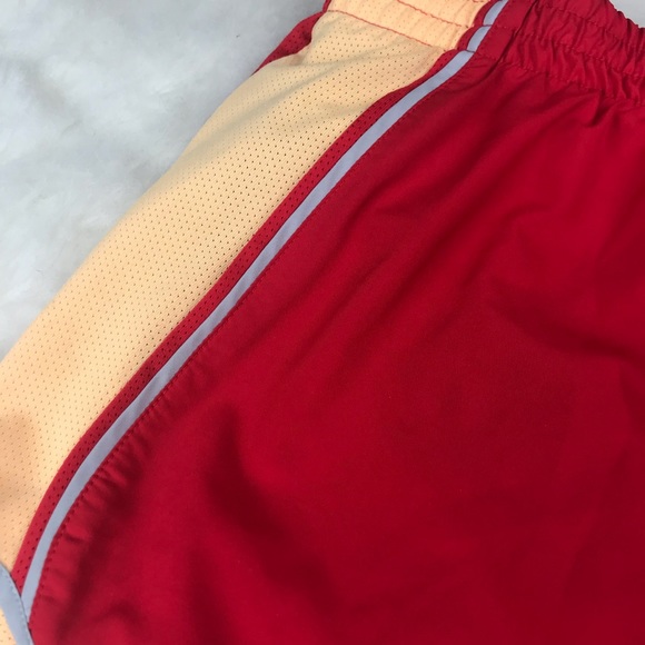 Nike Dri Fit Shorts Green/Orange NWOT - Picture 3 of 5